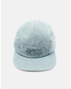 Pull&Bear Embroidered 5-panel Cap - Blue