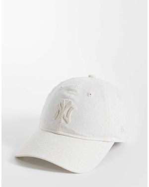 KTZ Ny Yankees 9Forty Linen Cap - White