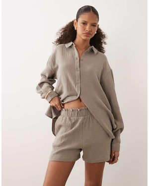 Jdy Short Van Kaasdoek - Bruin