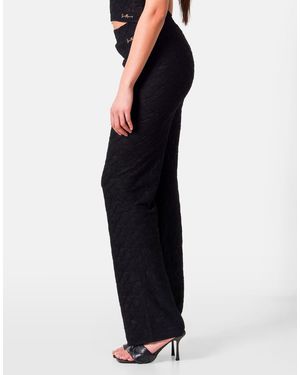 Sixth June Fantasy - pantalon texturé - Noir