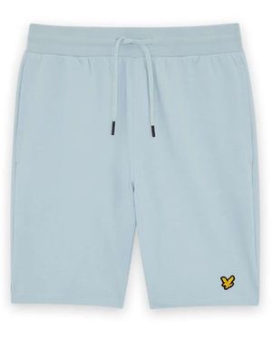 Lyle & Scott Mid Layers Fly Fleece Shorts - Blue