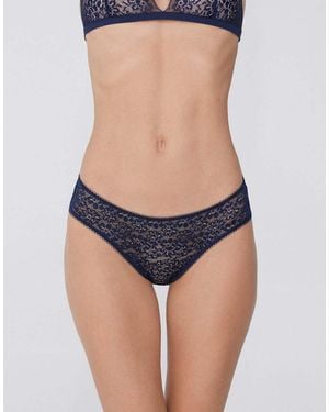Tezenis Classic Lace Briefs - Blue