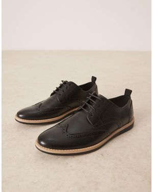 ASOS Lace-up Shoes - Natural