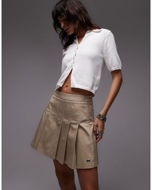 Lacoste Co-ord Skirt - Natural