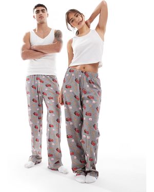 ASOS Disney Cars Lounge Bottom - White