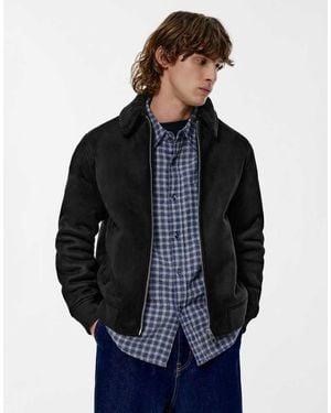 Pull&Bear Combined Double-faced Jacket - Blue