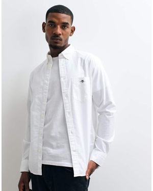 GANT Camisa Oxford Clásica De Corte Estándar En - Blanco