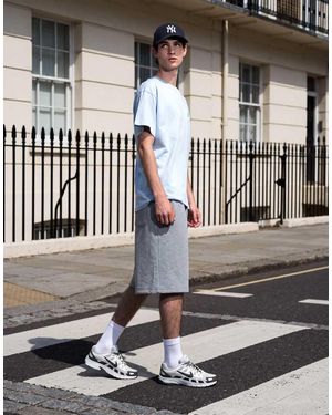 Weekday Simon Jersey Shorts - White