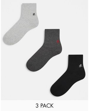 Gramicci – basic-crew-socken - Weiß
