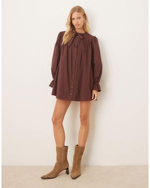 ASOS – minikleid - Braun