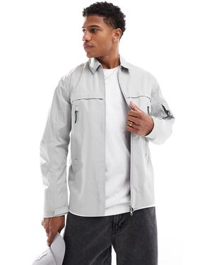 Marshall Artist – tecnica – hemdjacke - Weiß