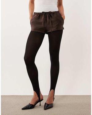 ASOS Medias Con Estribo Negras - Negro