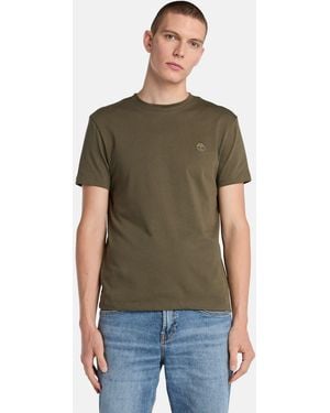 Timberland – dunstan river – kurzärmliges t-shirt - Grün