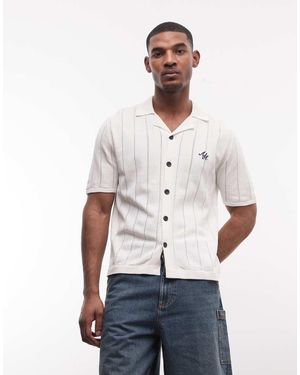 Alma de Ace Camisa Hueso De Punto Tao De - Blanco