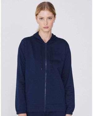 Tezenis Lightweight Hooded Sweatshirt - Blue