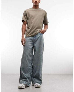 TRUE RELIGION Mikey Big T Super baggy Jean - Blue