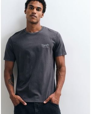 Wrangler T-shirt imprimé graphique - Gris