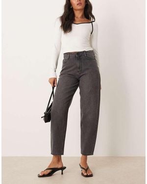 Nobody's Child Barrel Leg Jeans - Natural