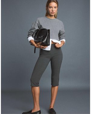 Stradivarius Pullover aus materialmix - Grau