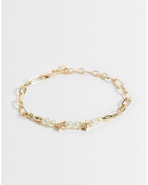 ASOS – kettenarmband - Natur