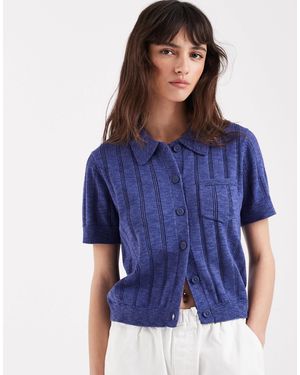 Wrangler – strickjacke - Blau