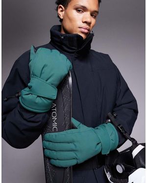 ASOS 4505 Ski & Snow Asos 4505 Ski Water Repellent Ski Glove With Goggle Wipe - Blue