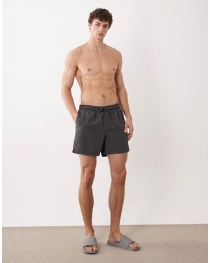Jack & Jones – kurze badeshorts - Grau