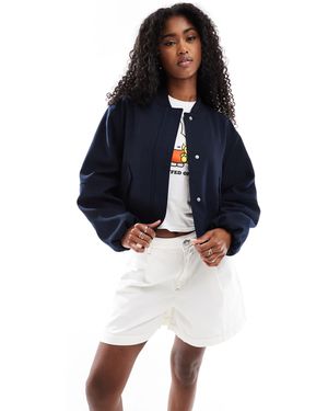 ASOS Tailored Bomber Jacket - Blue
