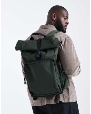 Levi's Mochila Con Parte Superior Plegada De Lona L-Pack De - Gris