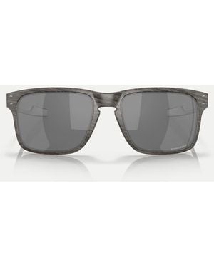 Oakley Holbrook Mix Square Sunglasses With Mirrored Lens - Grey