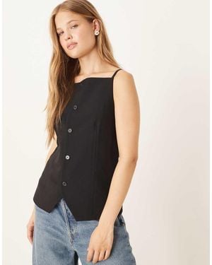 JJXX High Neck Waistcoat - Blue
