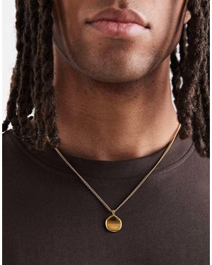 ASOS Pendente Dorato - Marrone