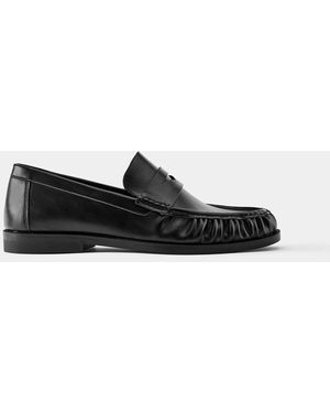 Pull&Bear Mocassins froncés - Blanc