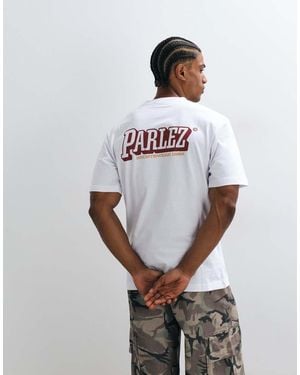 Parlez T-shirt With Graphic Back Print - White