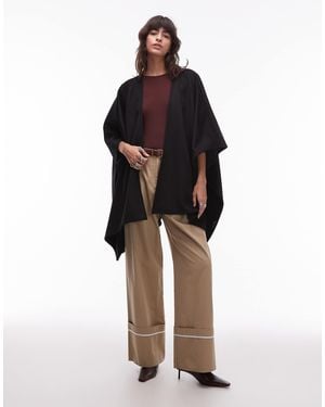 & Other Stories Wool Cape - Black