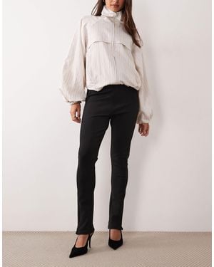 ASOS Skinny-bandage-hose mit reißverschlussdetail - Schwarz