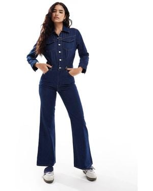 Levi's Western Denim Jumpsuit - Blue