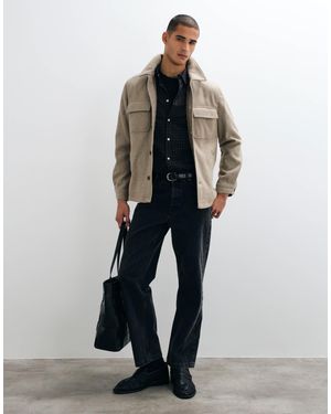 Mango Hemdjacke - Weiß