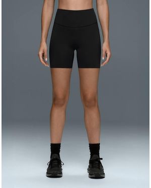 Oysho 15cm High-rise Running Hot Trousers - Black