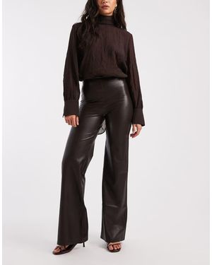 Commando Wide Leg Pant - Black