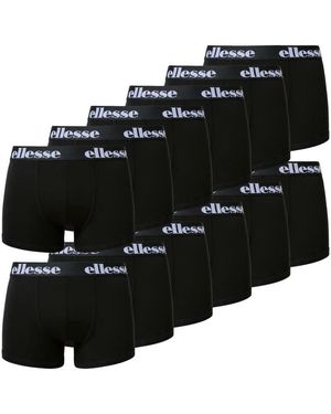 Ellesse Barla Trunks (12 Pack) - Black