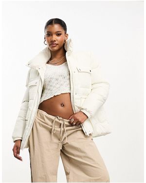 Threadbare Abrigo - Blanco