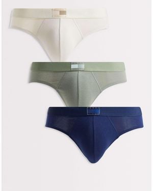 Tommy Hilfiger Heritage 3 Pack Briefs - Blue