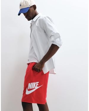 Nike Club Shorts - White