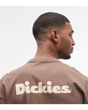 Dickies Slayden Backprint T-shirt - Brown