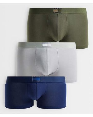 Tommy Hilfiger Heritage 3 Pack Trunks - Green