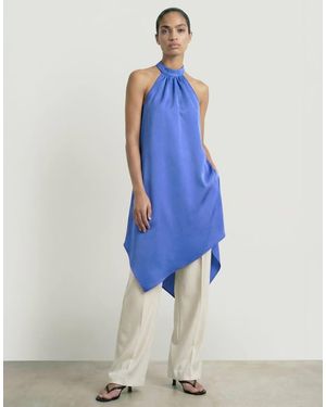HYPEDROP Halterneck Dress - Blue