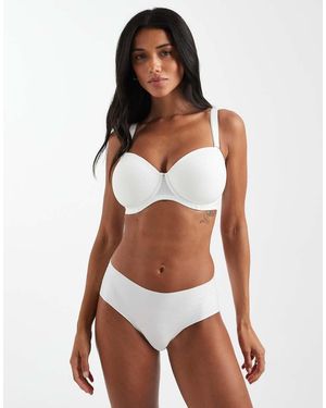 ASOS Fuller Bust Moulded Multiway Underwired Bra - White