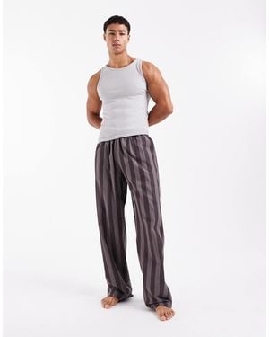 ASOS – gewebte lounge-hose - Weiß