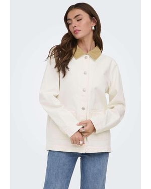ONLY Denim Jack - Naturel